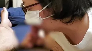 A Married Woman Who Sucks Her Cock Deliciously