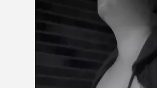 Stephanie Brozowski walking around in public topless