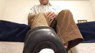 Stomp & Bend Homo's Cock With Boots CBT PREVIEW