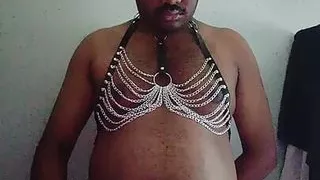 Sissy using vibrator