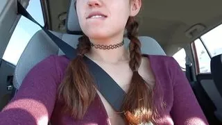 Creampied In Car Before Coffee