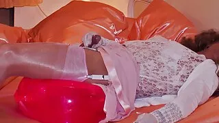 Plug & Cum - fuck and cumshot after a bike ride