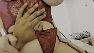 Wife with huge tits fucked by her stepsons friend