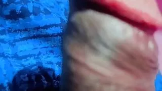 Egyptian Big Cook Flashing Penis jerking off