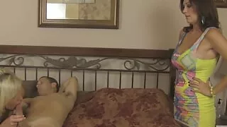 Naughty Milf Charlee Chase Shares Step Son With Aunt Carey!