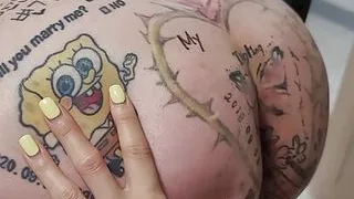 Tattoo_My Persnol Private Shit Toilet Slave_tobacco torture_02