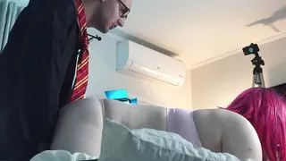 Bar, Dominasex, Dominierung, Riesenschwanz, Transensex, Jung