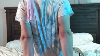 transsexual  kelsey masters fucked bareback reverse cowgirl