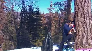 Sex in freier Wildbahn mit Eve Laurence