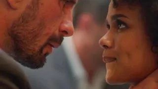 Deeper. Shy Alina and bestie Harley have intense threesome