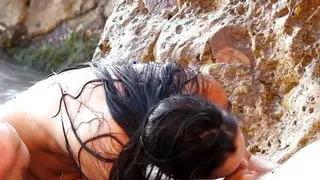 Sexy Fat Ass Teen Got Fucked After She's Done Swimming In The Ocean