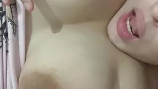 Big tits full milk