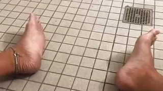 Public restroom and shower