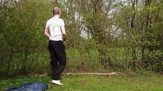 Pissing in the park