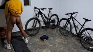 My Cousin Sucks My Dick While We Are In The Garage Pt2 We End Up Fucking Against The Wall