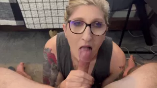 Milf Swallows Your Cum And Keeps Sucking