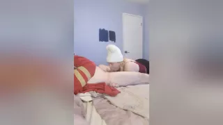 Taking A Big Load Makes Chelsi Horny So She Masturbates With My Dick In Her Mouth