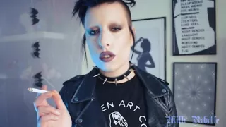 Lesbian With Strap On Takes A Smoking Break - Milk Rebelle