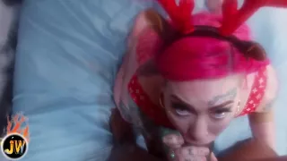 Xxx - A Merry Mouthful Jamie Wolf And Chyna Darling