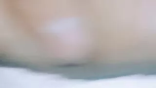 Colombian masturbates in the room a lot of milk