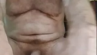 Footrubbing fun with Hairyartist