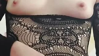 Girl - blonde - dildo - masturbation - fingering - moaning - orgasm