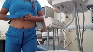 dental student masturbates in the doctor's office