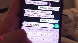 Turkish woman who wants to cheat on her husband