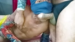 Bangali Homemade Young Gay Ghush Very Crying Assamsexking Big Black Cock in His Bareback anal at this time