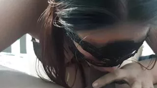 this slut gives me the best cock blowjob