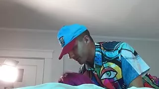 Artist Fucks Trans in Chastity