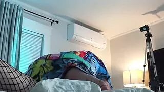 Artist Fucks Hot Trans Woman in Chastity