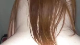 She sat with her big ass on my dick, making hot cum explode