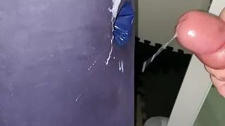 Small Penis Cumming In An Inflatable Pillow Hole