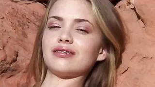 Little April masturbating hard