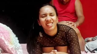 Daddy and stepdaughter shared bed