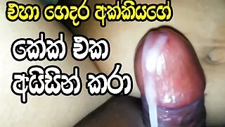 Neighbor Sister ask get help and Quick fuck - Eha gedara akkage sepa. seniak hikilla