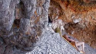 Beefy Blonde Being Horny Got Analed Fucked In The Beach