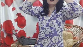 She will make you cum - striptease and blowjob