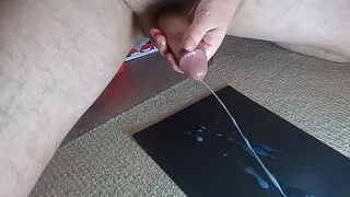 Flying ropes of SPERM - HUGE CUMSHOT!