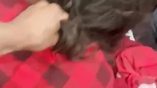 BBC  fucking my white pussy doggystyle hot interracial sex