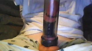 Cock In Pump With Sleeve And Cockring