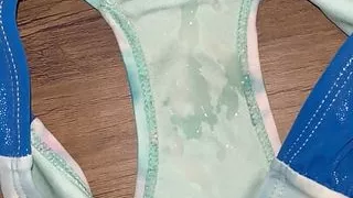 Bra, Jerk Off, Panties, Suit, Swimsuit, Young