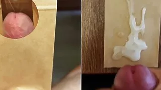 Night secret masturbation of a lonely guy! Are you ready to swallow all the cum?