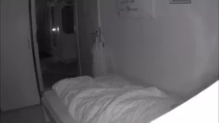 In bedroom observed with underpants