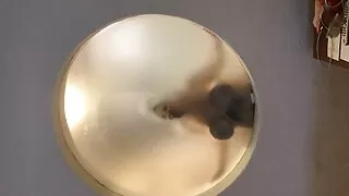 Candi the cocksucking cunt takes a shower