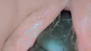 Real shaking orgasm
