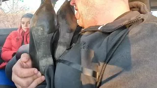 Bootworship and trampling in outdoor