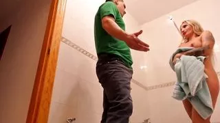 How can I not touch you? You left the door open and you're so hot!