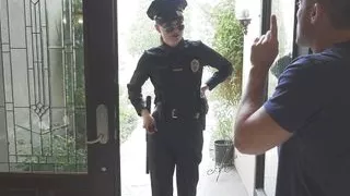 GenderXFilms - Hot Trans Cop Natalie Mars Dickd Down By Scared Hunk